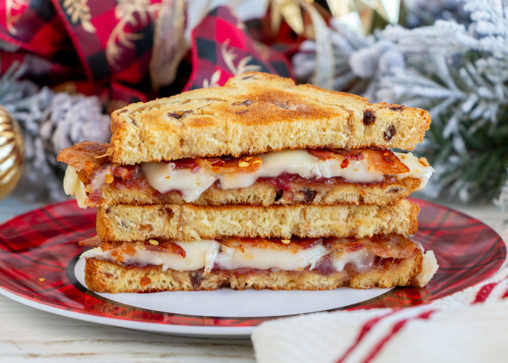 Brie, Bacon, and Cranberry