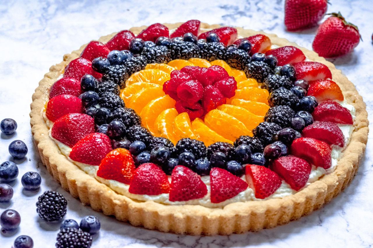 Wild Strawberries and a Fresh Fruit Tart - A Fruit Tart in 3 Parts
