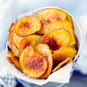 Healthy Baked Potato Chips