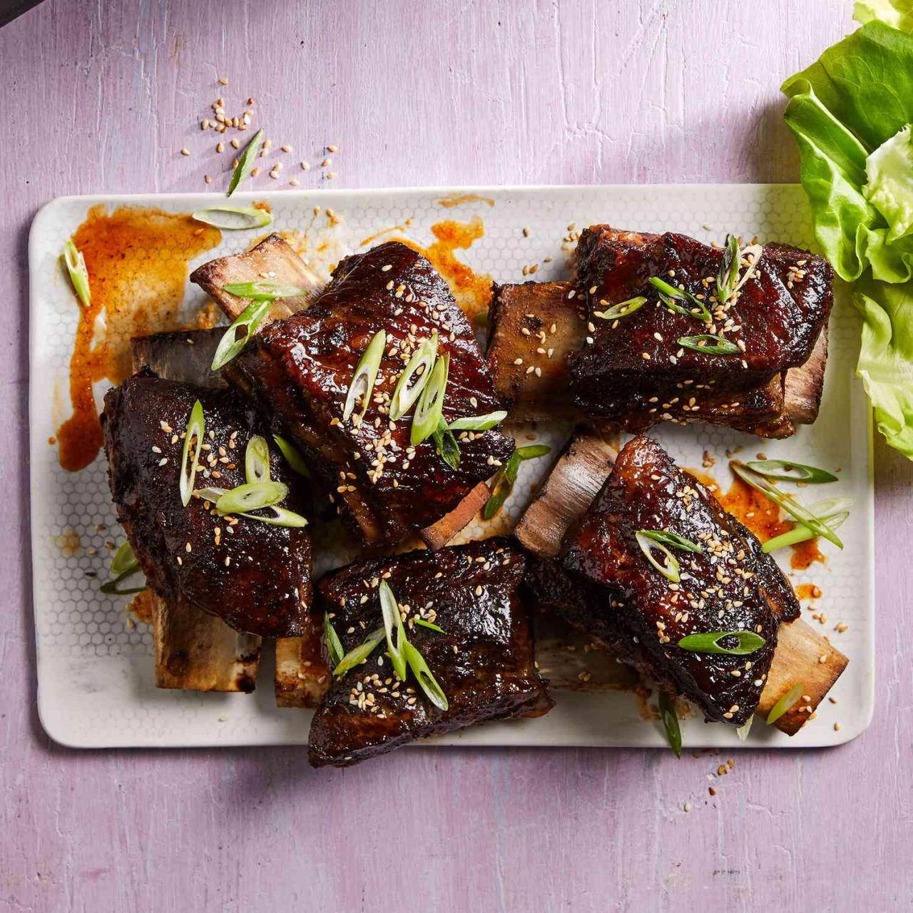 Cocoa Braised Short Ribs of Beef