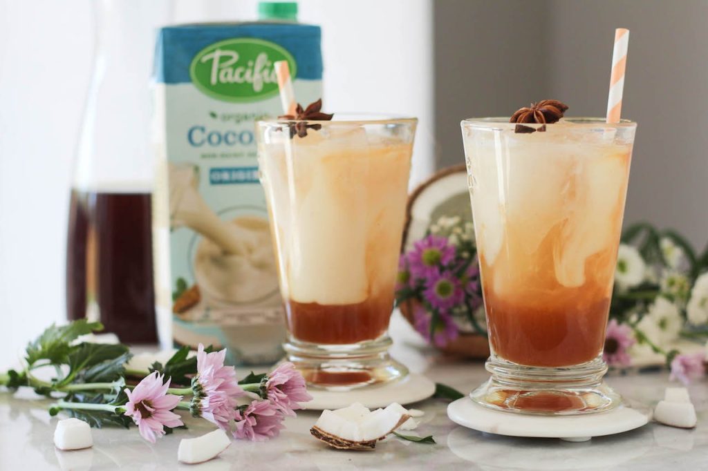 Sweet Thai Coconut Iced Tea